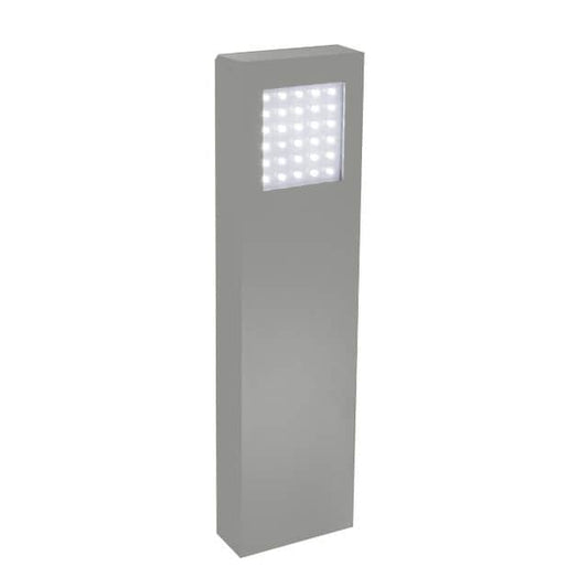 'Hendre' Silver Modern Mini Bollard  - thumbnail