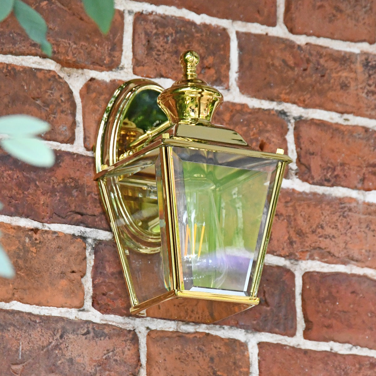"Westcott" Polished Brass Traditional Wall Light