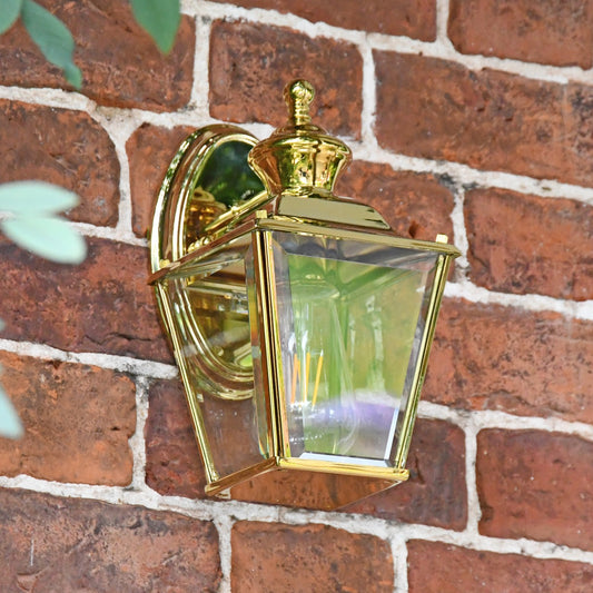 "Westcott" Polished Brass Traditional Wall Light