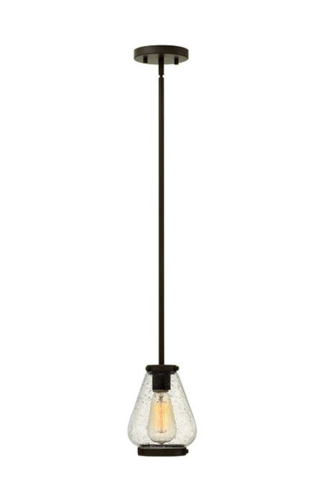 'Holdford' Seeded Glass Pendant Light 