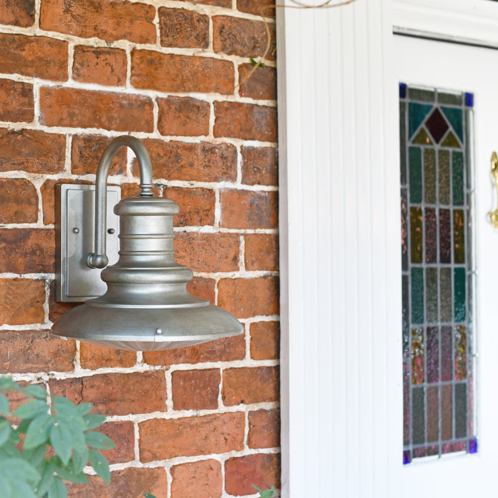 Angled view of the 'Holker' wall light