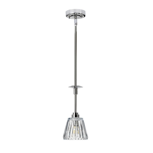 'Holloway' Polished Chrome Pendant Light