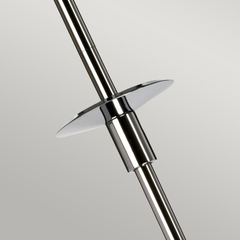Magnified view of the adjustable rod 