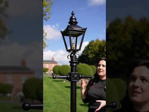 Black 'Kensington' Lamp Post 2.25m - Best Seller