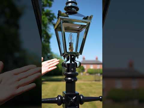 Polished Chrome 'Kensington' Lamp Post - 2.25m