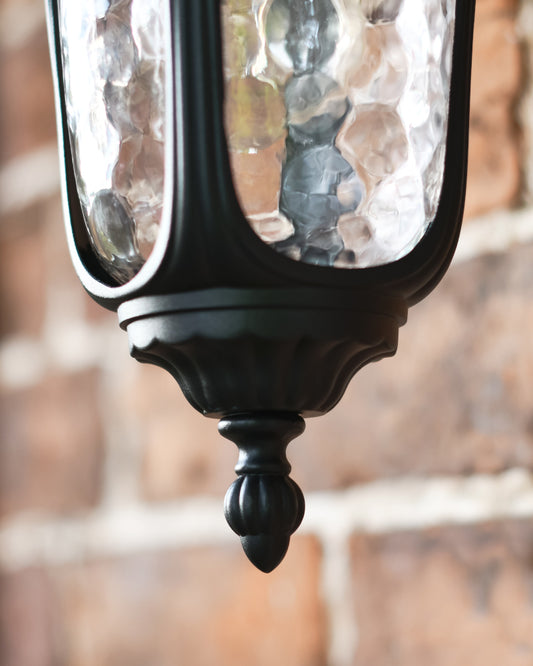 Magnified view of the decorative base 