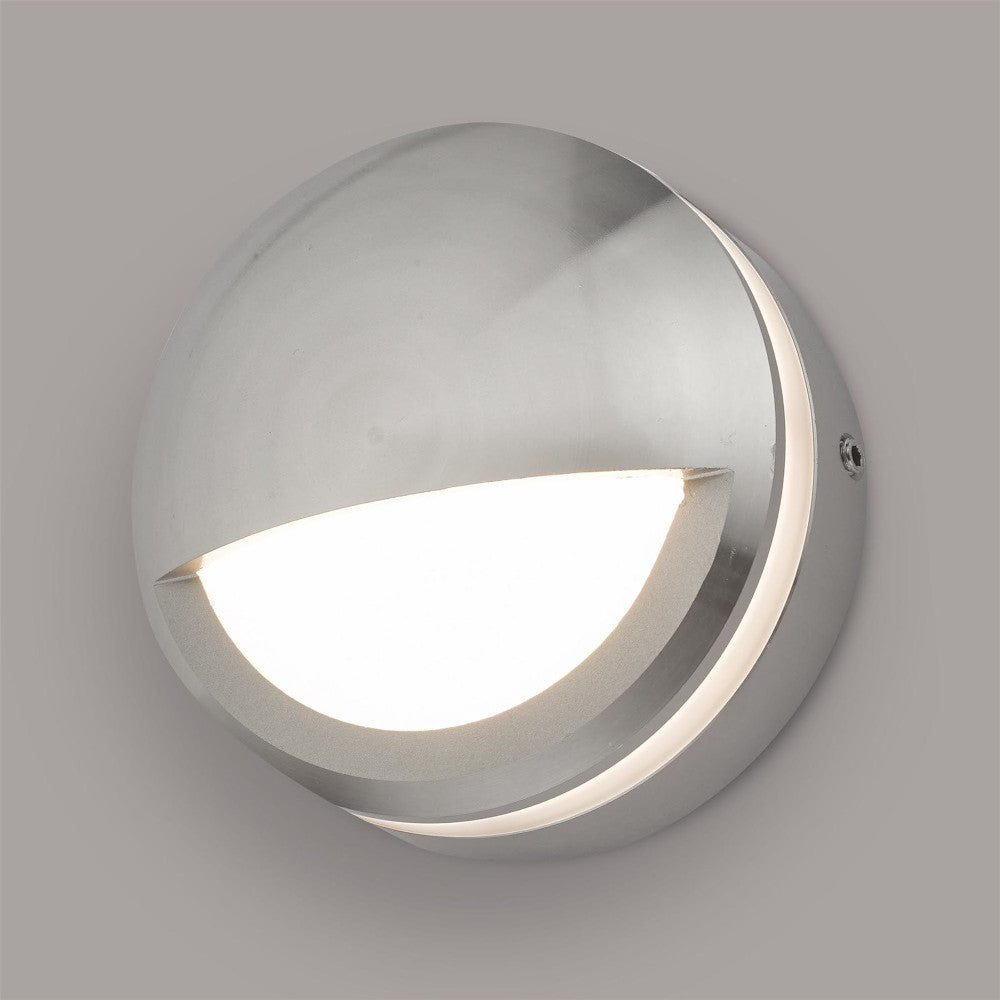 'Huntsham' Aluminium Flush Fit Wall Light