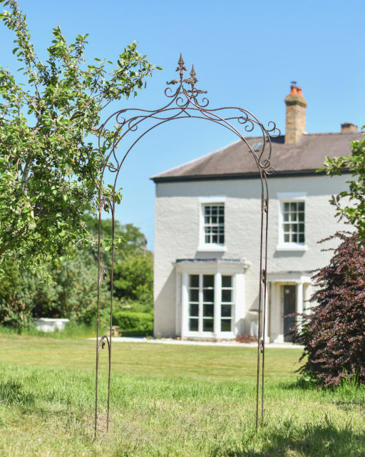 'Hutton' Lacquered Rose Arch - thumbnail