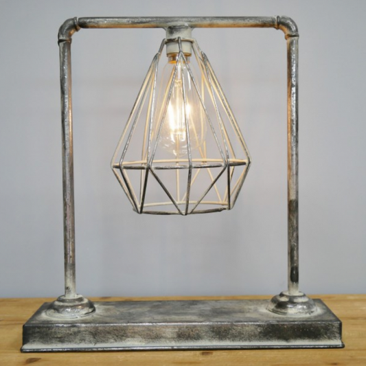 Industrial Pipe Design Suspended Desk Lamp