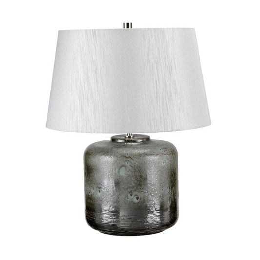 'Iscoyd' Verdigris And Grey Table Lamp - thumbnail