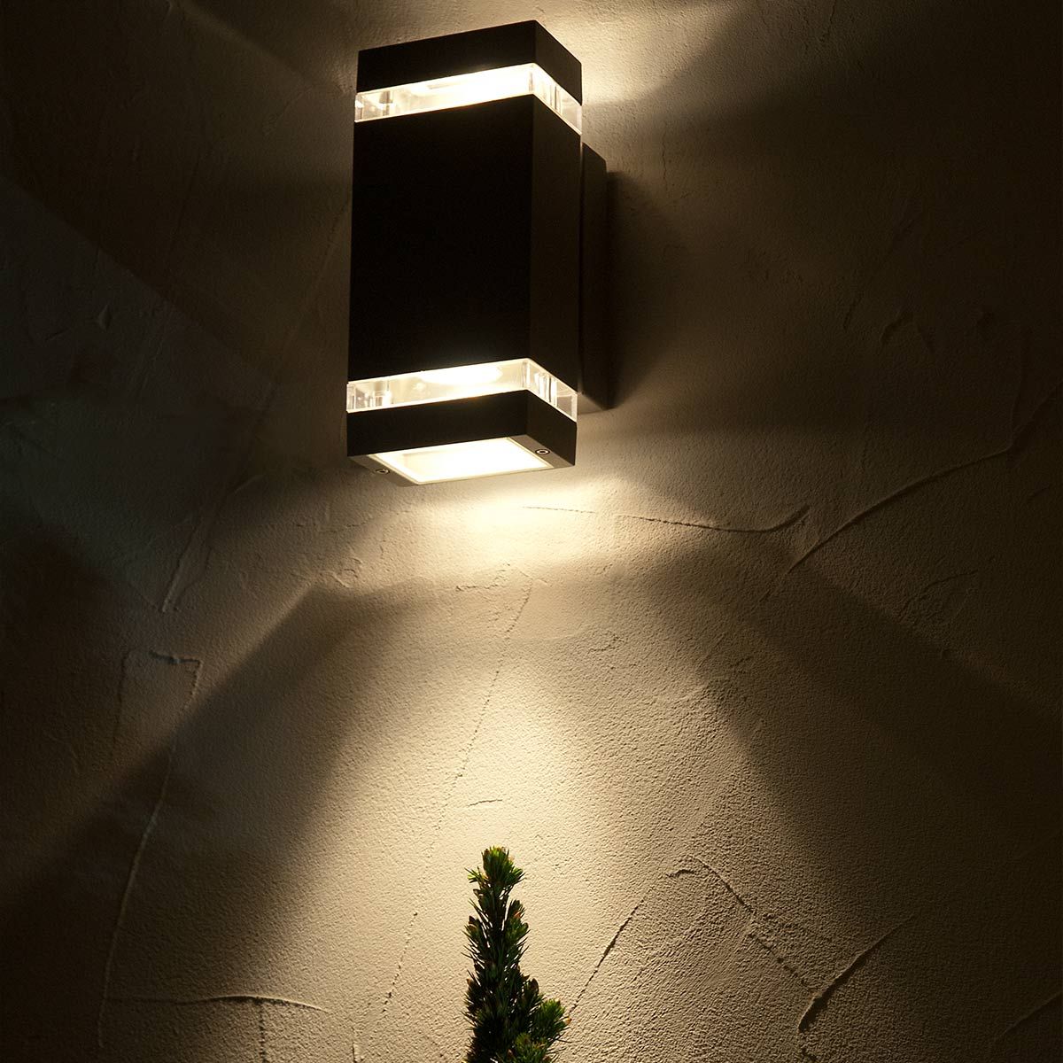 tower up down wall light in situ 3