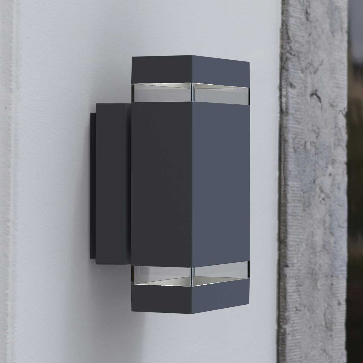 tower up down wall light in situ 1