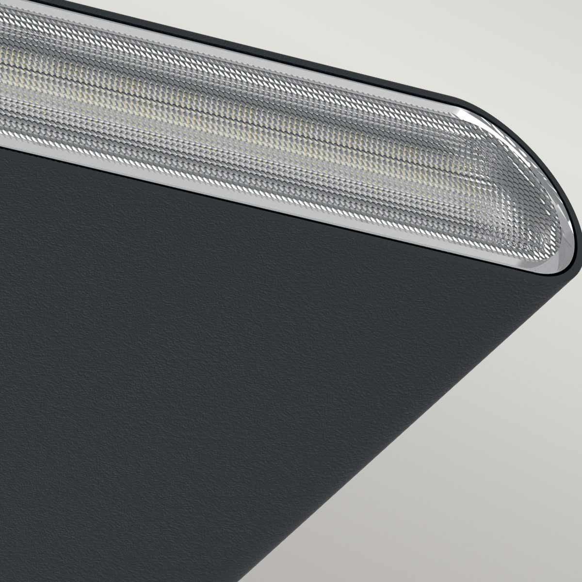 'Elin' Modern Up & Down LED Wall Light Large detail 1