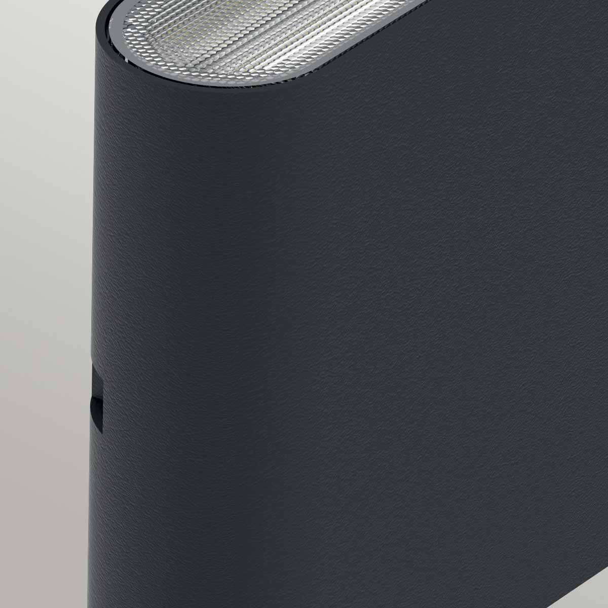 'Elin' Modern Up & Down LED Wall Light Small detail 2