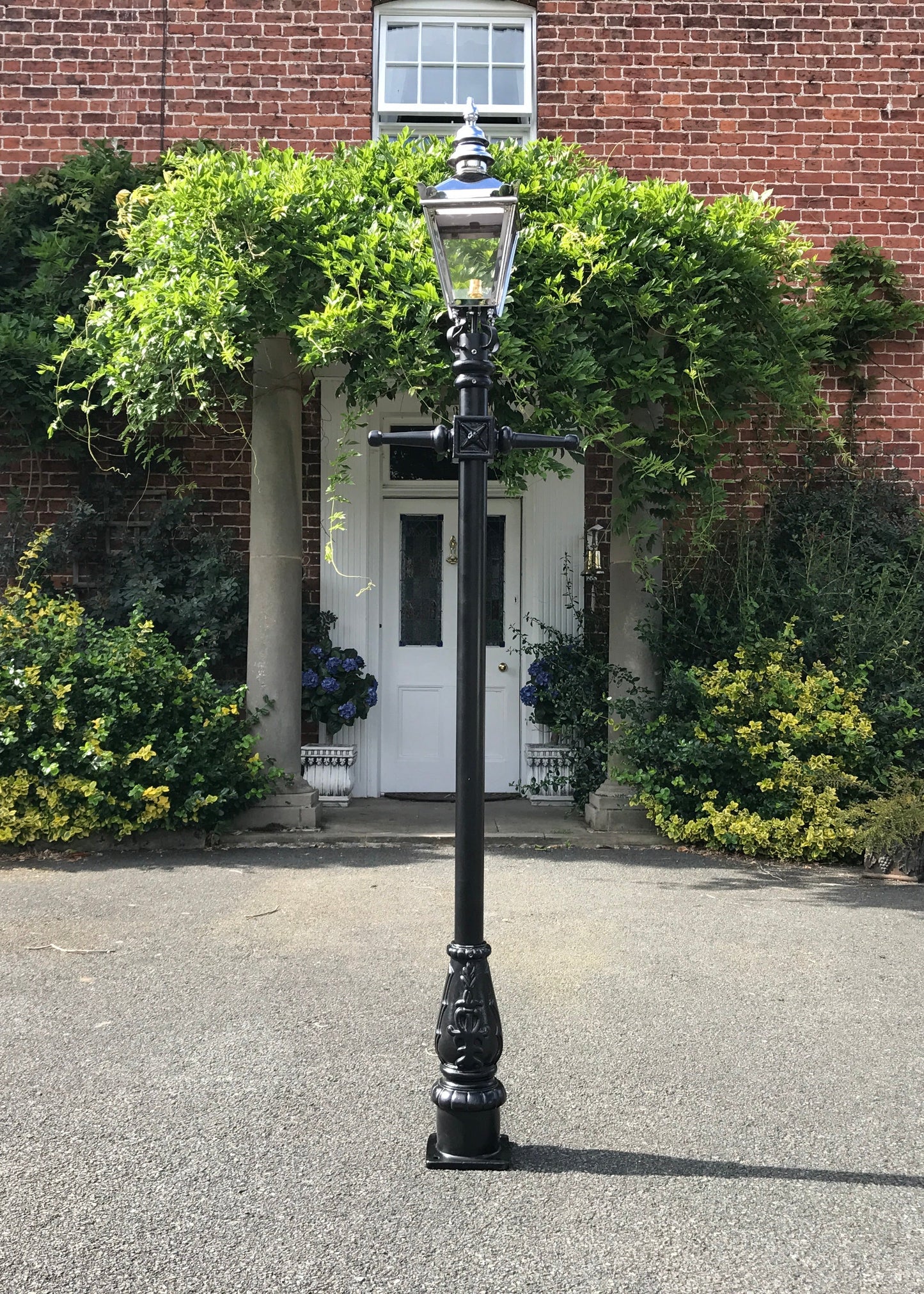 Polished Chrome 'Kensington' Lamp Post - 2.25m
