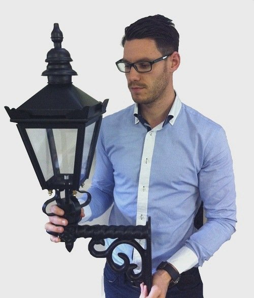 Victorian Lantern Scale Photograph