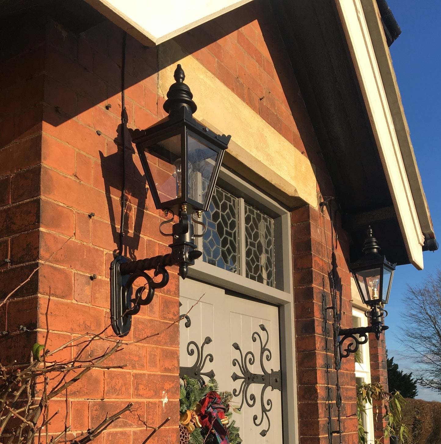 Kensington Wall Light On Doorway Entrance