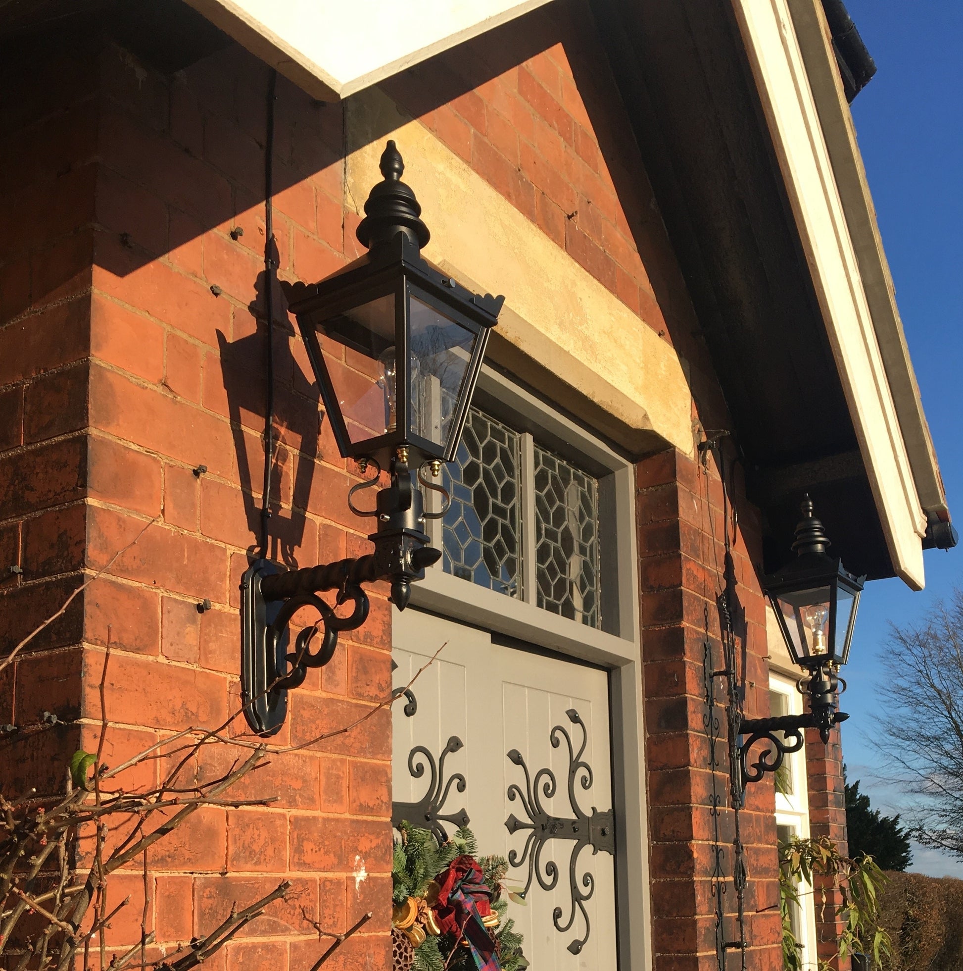 Kensington Wall Light On Doorway Entrance
