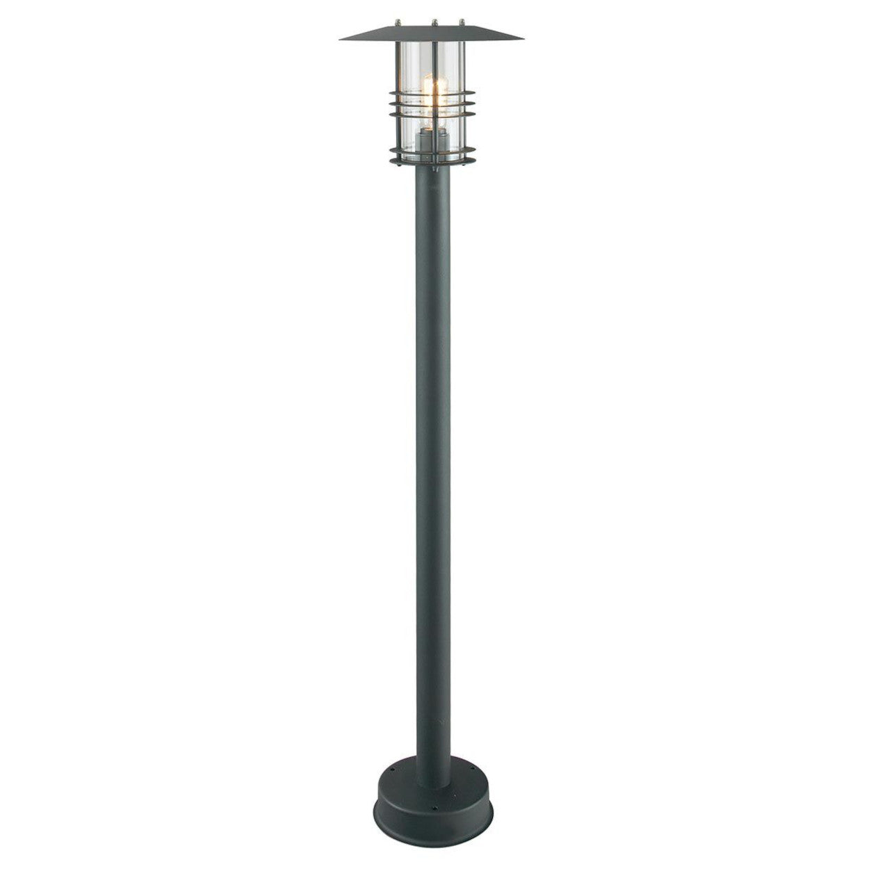 'Lambton' Black Modern Tall Pillar