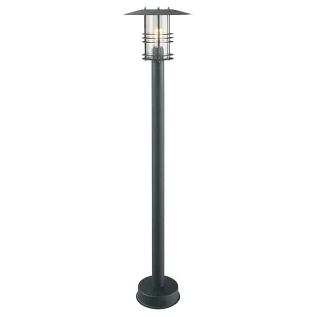 'Lambton' Black Modern Tall Pillar - thumbnail