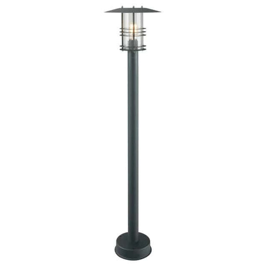 'Lambton' Black Modern Tall Pillar - thumbnail
