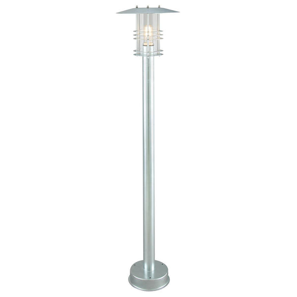 'Lambton' Galvanised Modern Tall Pillar