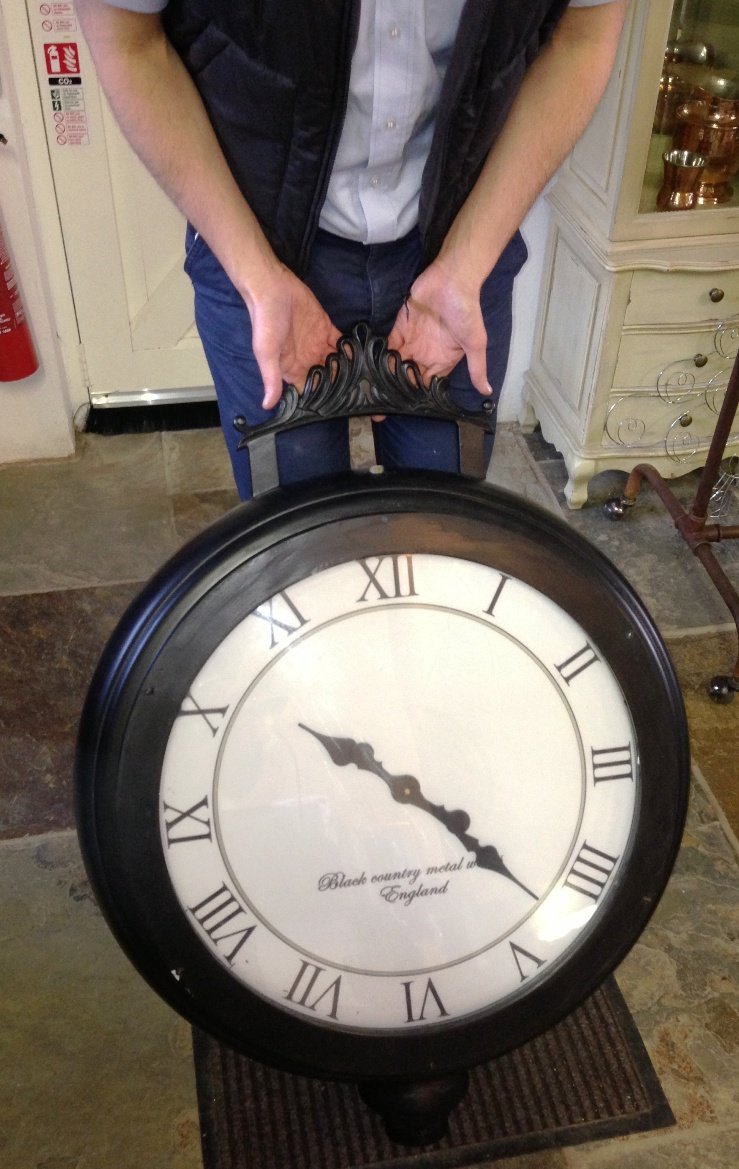 Bespoke Clock Lamp Post