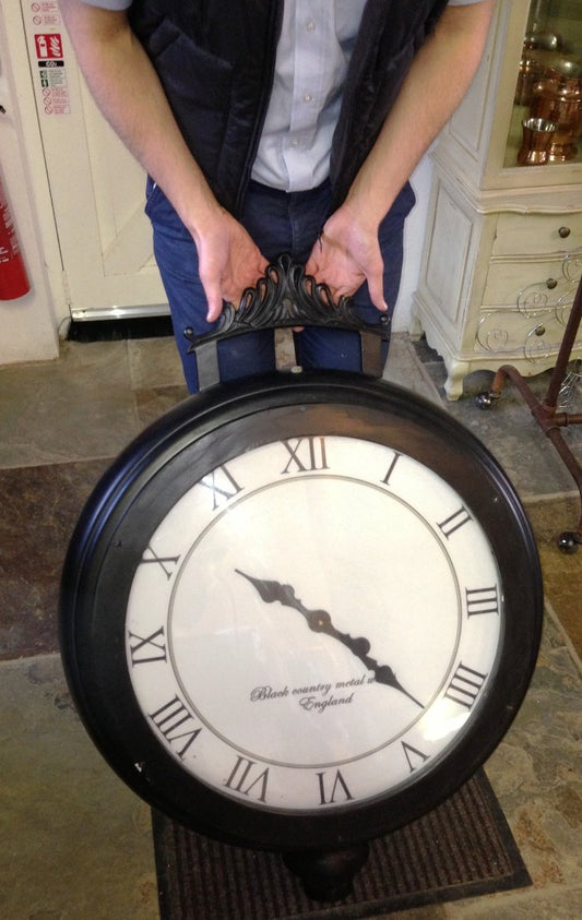 Bespoke Clock Lamp Post