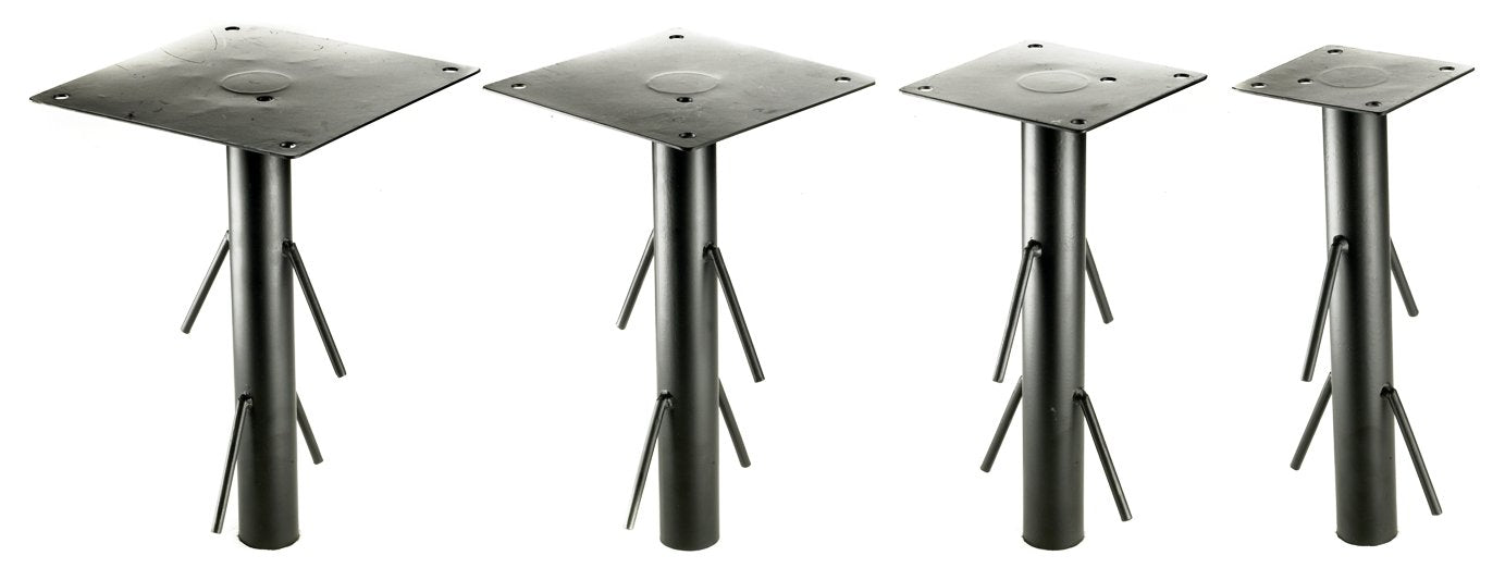 Lamp post base fixing anchor sizes