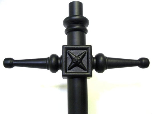 Embossed ladder bars for Swan Neck Lamp Post 3.4m