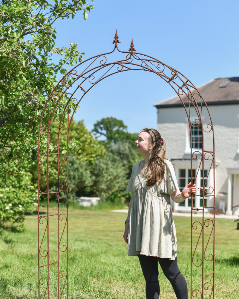 Life size scale of the 'Langdale' rose arch