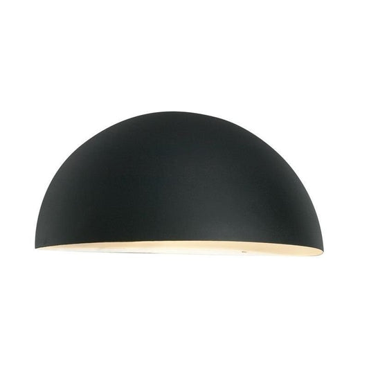 Large Crescent Shaped Steel Wall Light