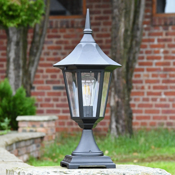 Large Traditional Hexagonal Pillar Light