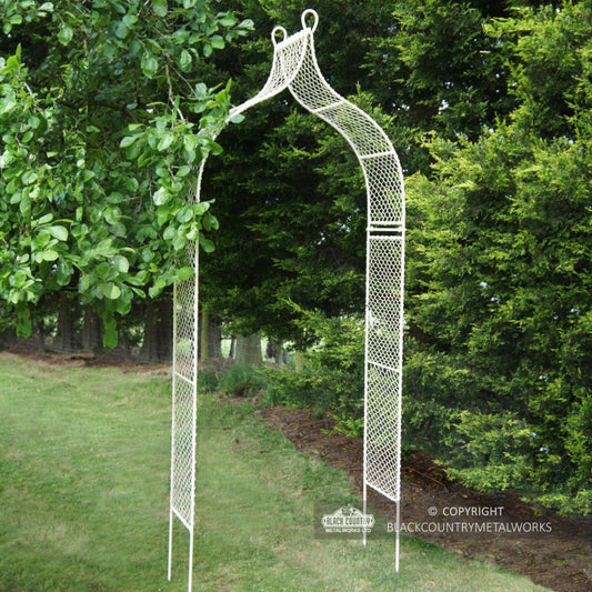 'Lawton' Mesh Rose Arch