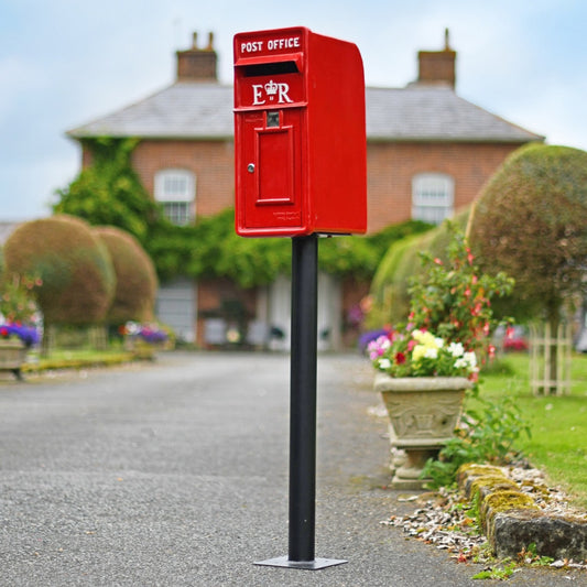Elizabeth Regina Post Box Red 