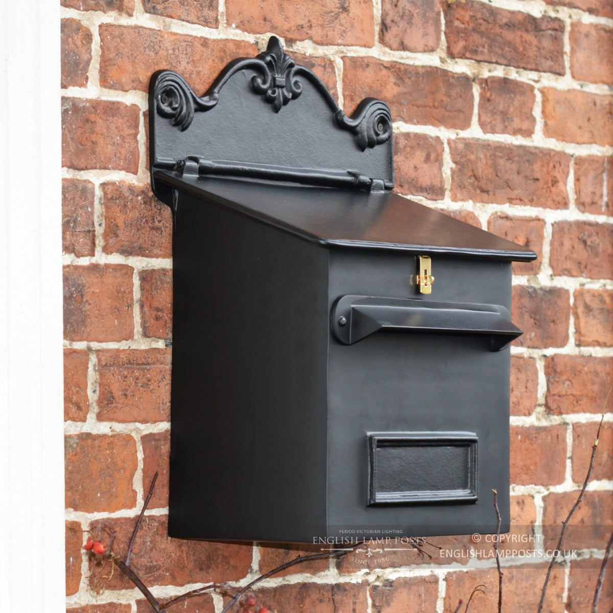 Black 'Cambourne' Secure Parcel Box