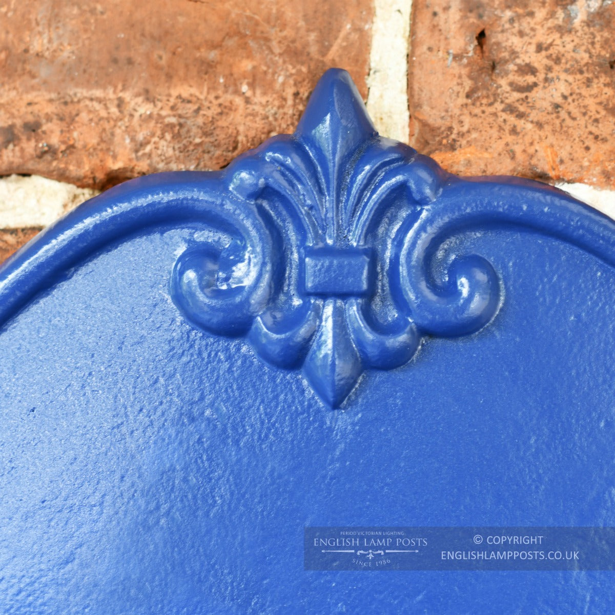 Royal Blue Cambourne Secure Parcel Box Wall Mount