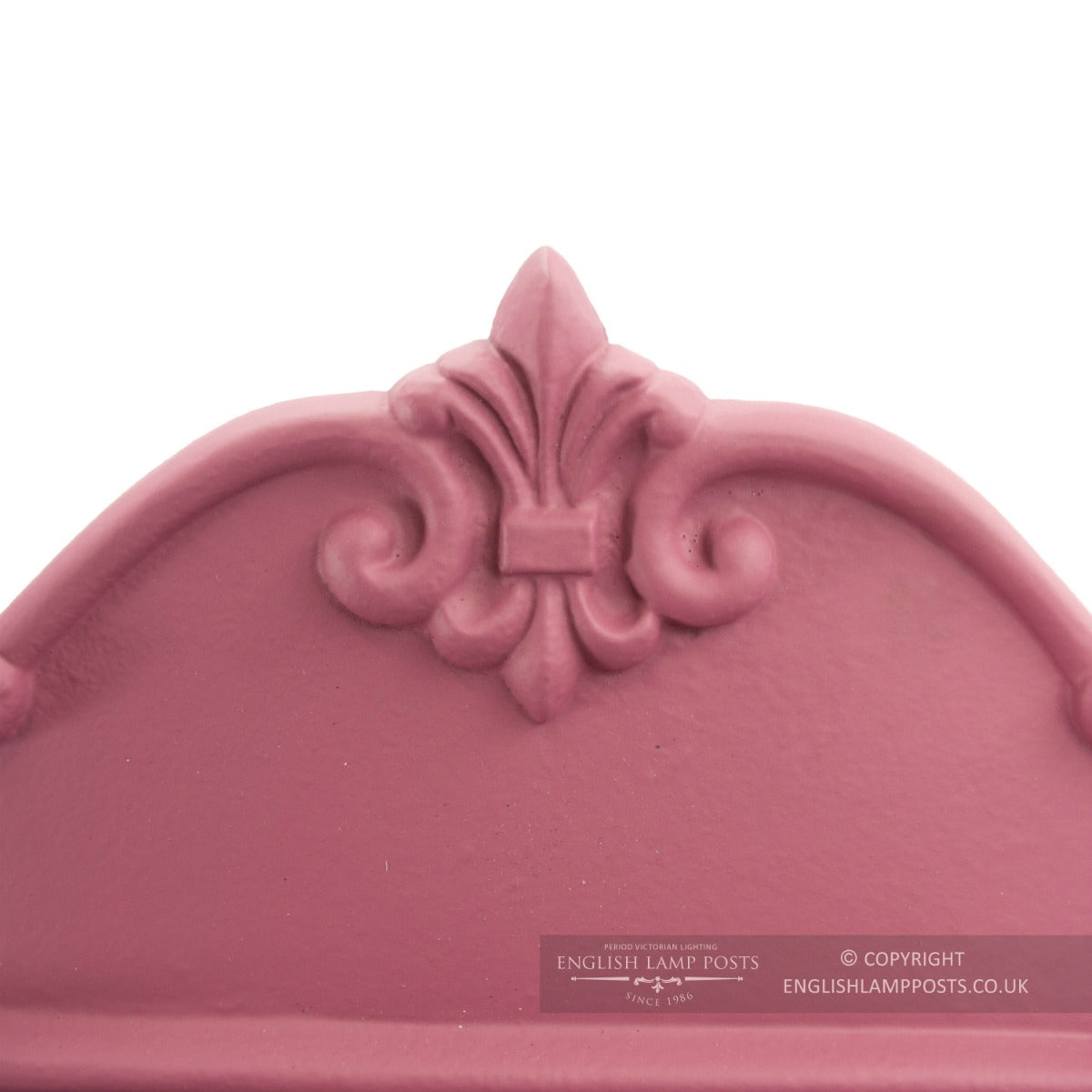 Close up view of the embossed regal edge