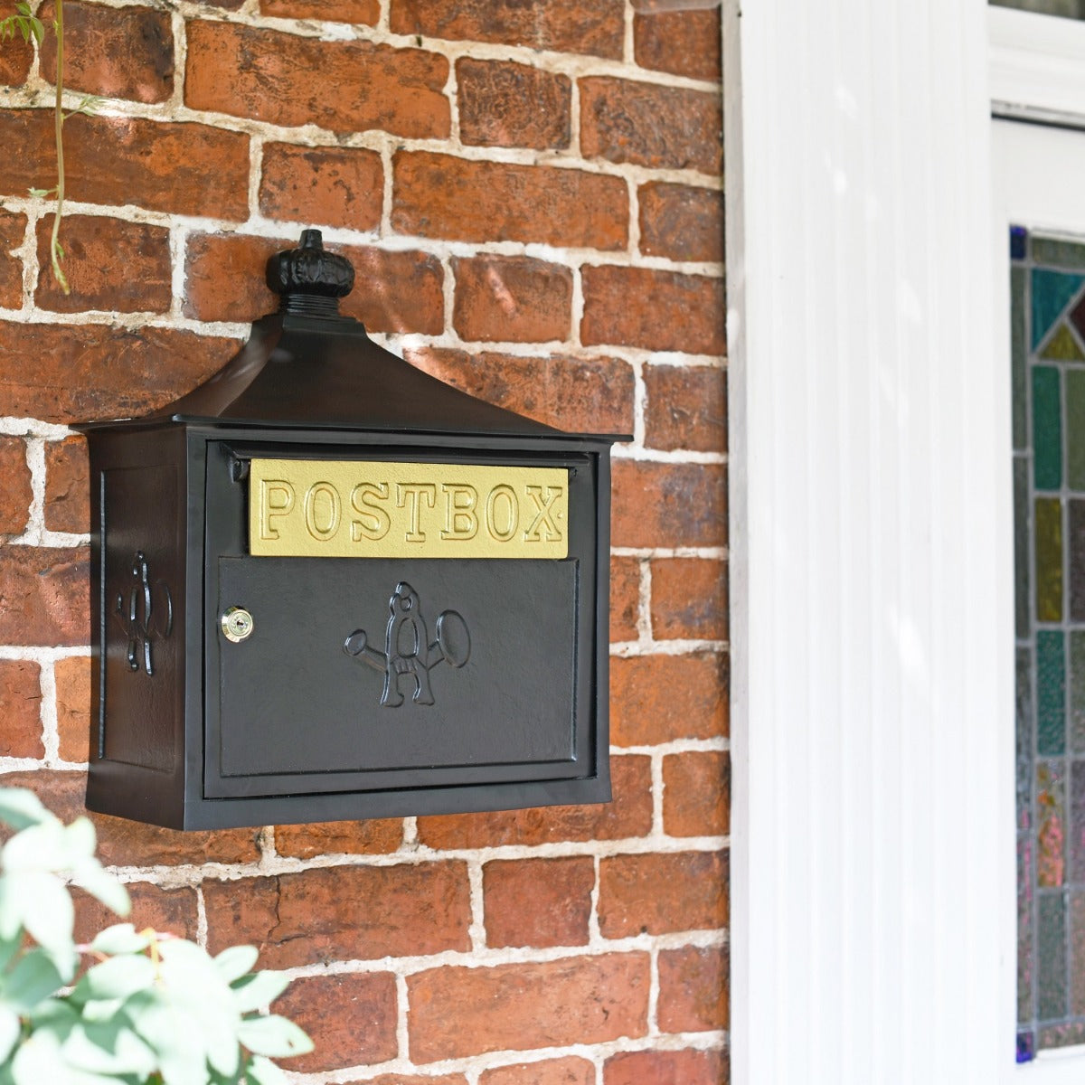 The Kensington Wall Mounted Post Box on Wall 