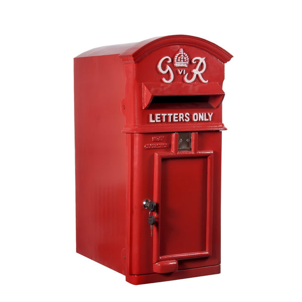Red 'George VI' Post Box