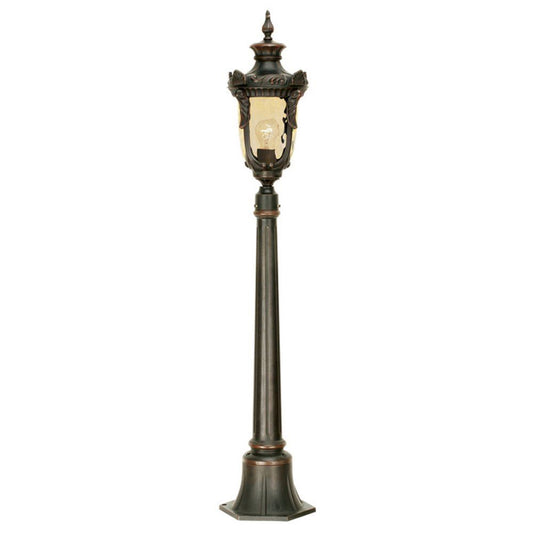'Leeson' Ornate Bronze Pillar Light