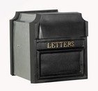 Letter motif in gold type face