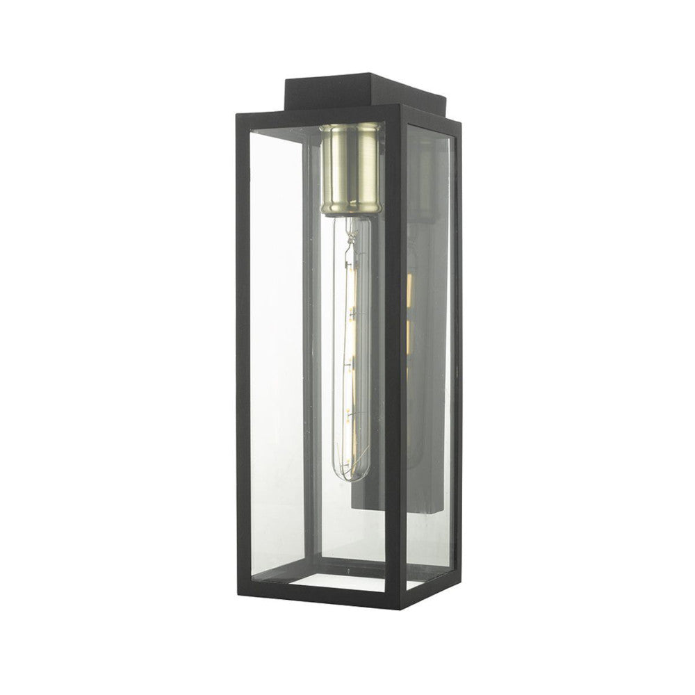 'Levens' Contemporary Black Wall Light