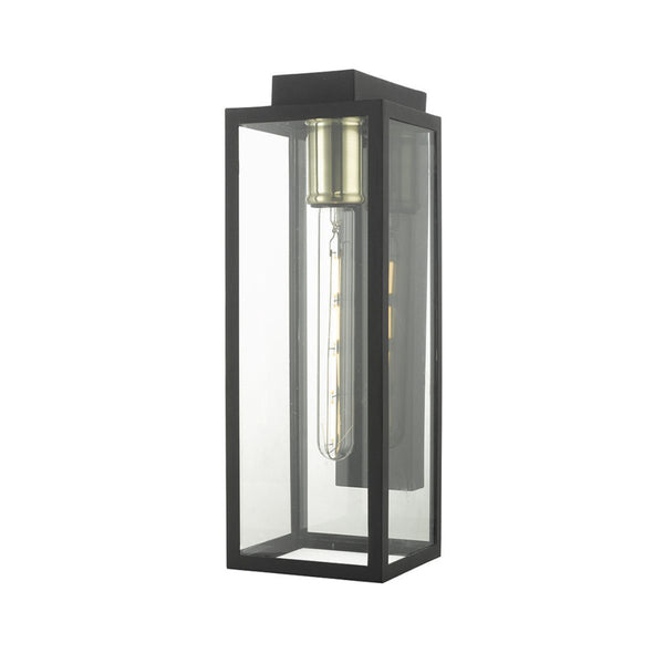 'Levens' Contemporary Black Wall Light