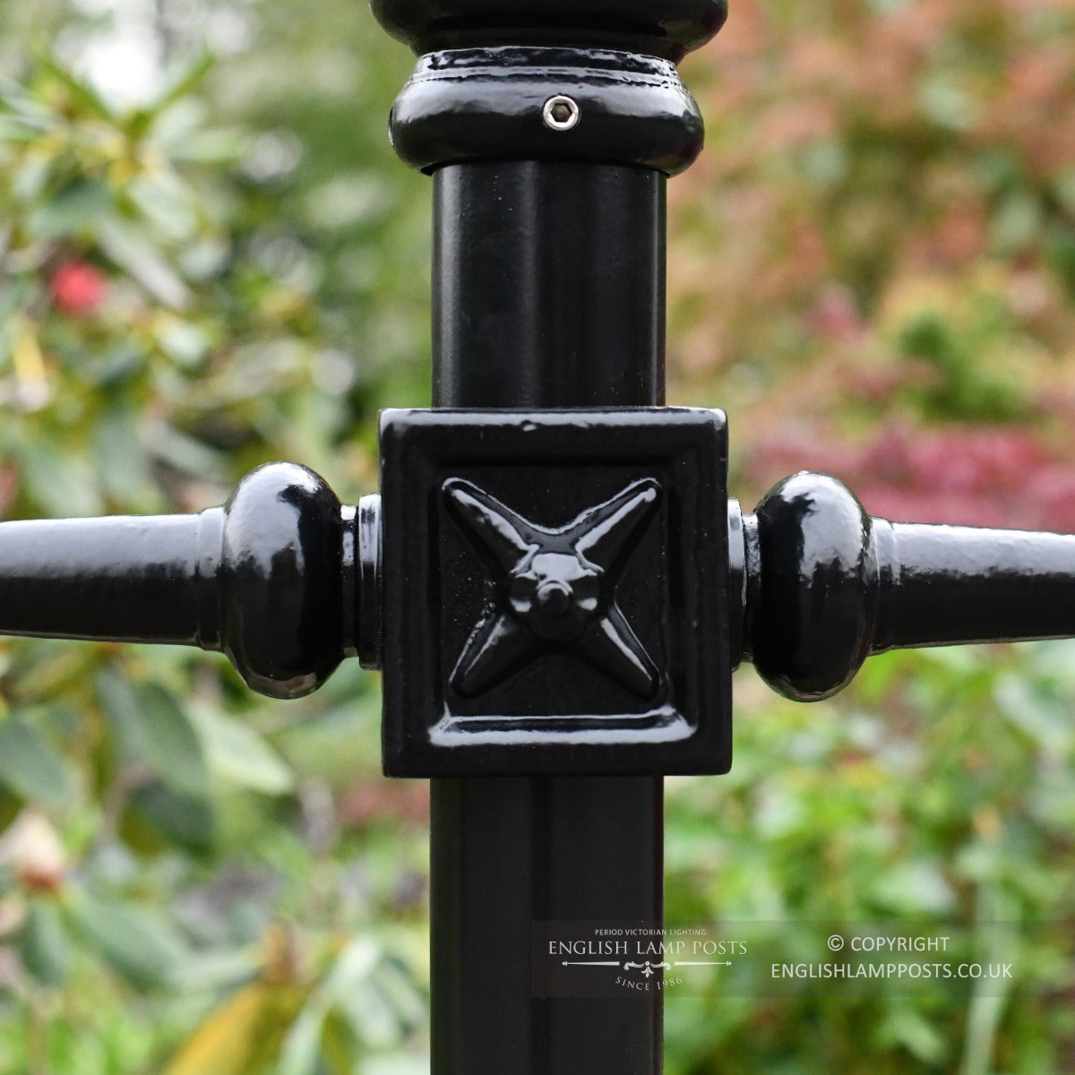 Brass Miniature Victorian Lamp Post Set 1.5m