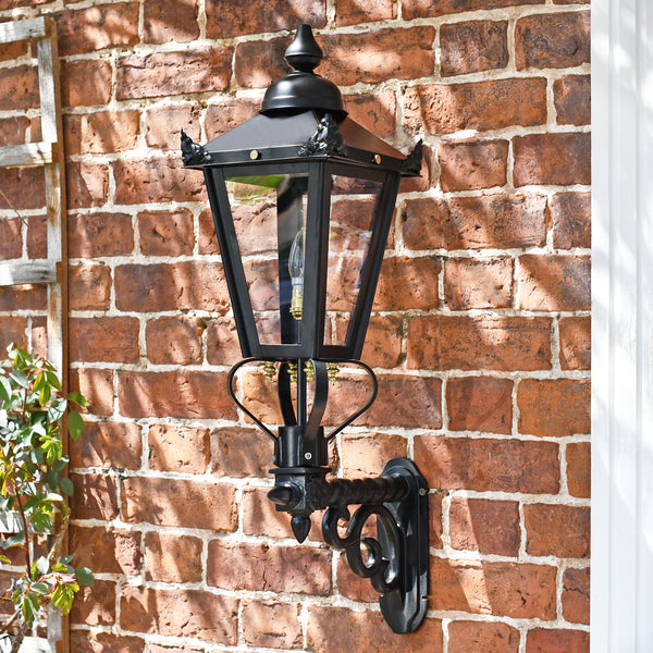 Black Victorian Wall Light