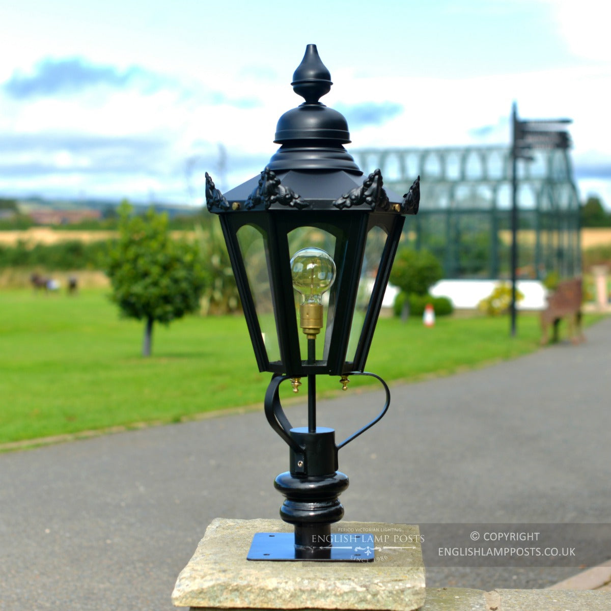 Black Hexagon Entrance Light Set