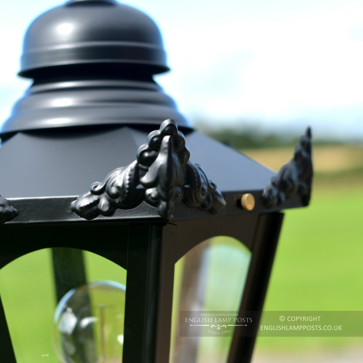 Black Hexagon Entrance Light Set - 86cm