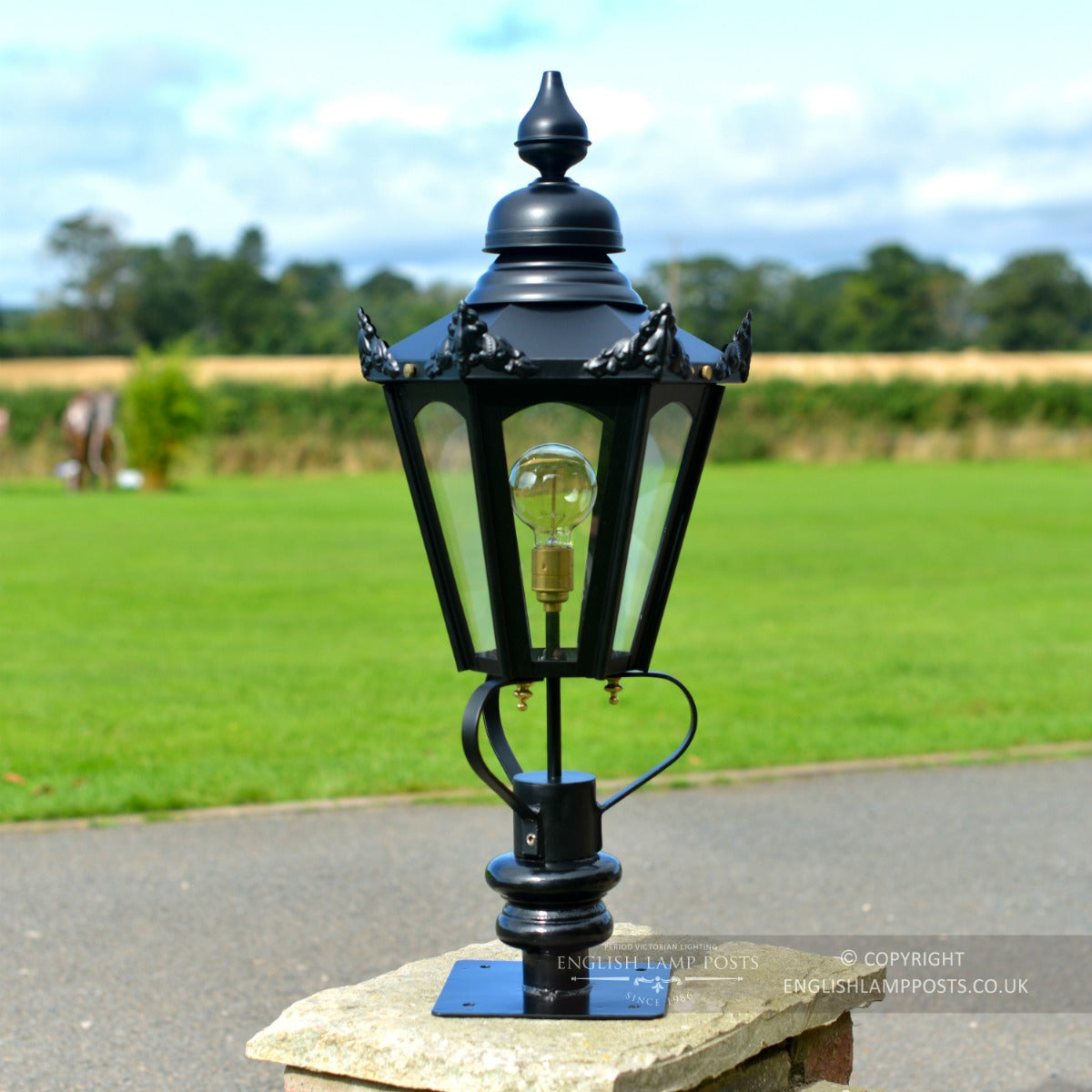 Black Hexagon Entrance Light Set