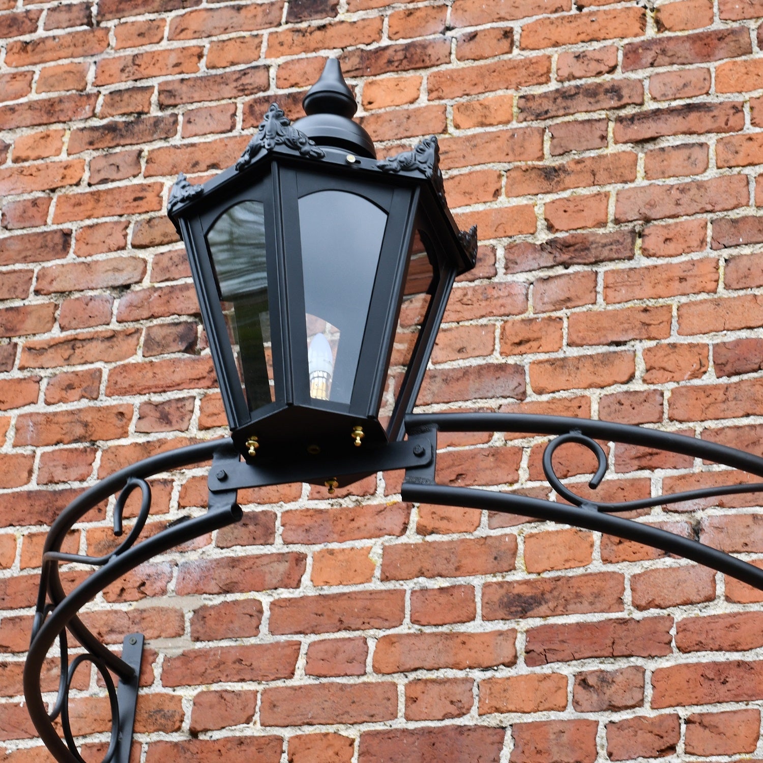 Close up of the traditional lantern 